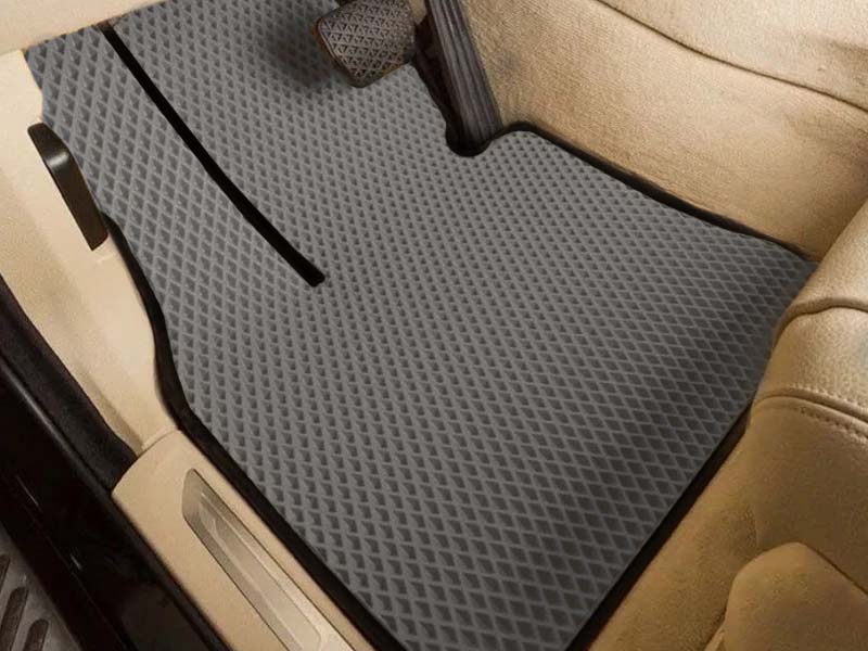  Коврики EVA - Коврики EVA для Audi A4 (4) (B8) (2007-2015), в багажник, ромб