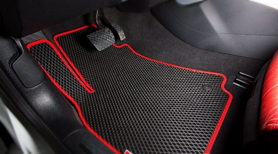 Коврики EVA для Audi A8 (3) (D4) (2010-2017) Седан, передние, сота